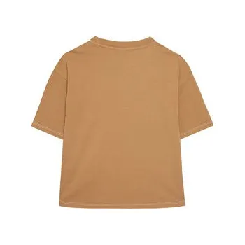 Pánské oblečení Guess T-Shirt L6RI07 K8HM4 Béžová Regular Fit 8Y