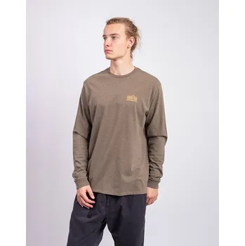 Pánské tričko Patagonia M's L/S Strataspire Responsibili-Tee Wing Grey M