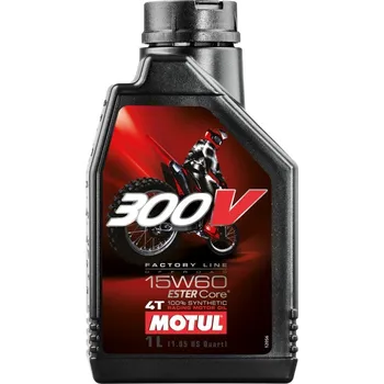 Motorový olej Motul 300V 4T Factory Line Off road 15W-60 – Objem: 1L