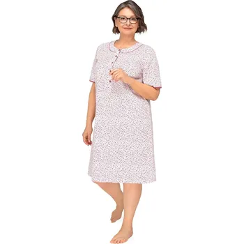 Dámská noční košile MARTEL Košile dámská 263 23 Barva: bordo, Velikost: 2XL