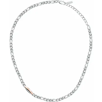 Náhrdelník Trussardi Bicolor náhrdelník pro muže z oceli T-Steel TJAXV32 + 2 měsíce na vrácení zboží