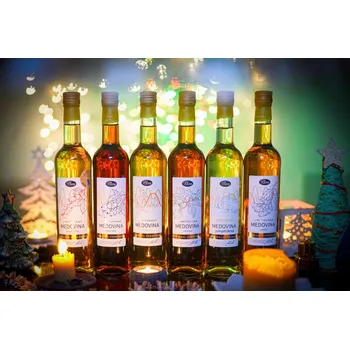 Medovina Rodinná firma Pleva Vánoční degustační výběr medovin Pleva 0,7 l