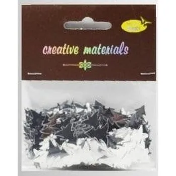 Set školních potřeb Elementy z folii choinki srebrne 15g