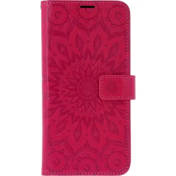Pouzdro na mobilní telefon Pouzdro Xiaomi Redmi Note 14 Pro knížkové Mandala tmavě růžová (kryt neboli obal na Xiaomi Redmi Note 14 Pro)