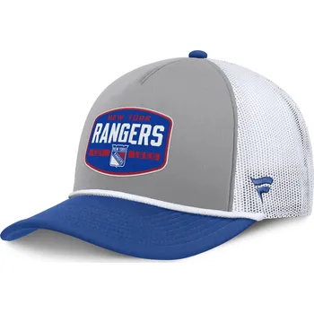 Kšiltovka Fanatics Pánská kšiltovka New York Rangers NHL Course Adjustable Foam Front A-Frame Meshaback Cap