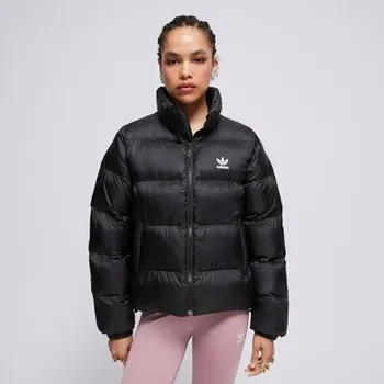 Dámská bunda Adidas Bunda Péřová Short Puffer Černá 40