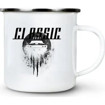 Classic Soul, pro milovníky klasických aut - Plechový hrnek VELKÝ 400ml (500 ml po okraj) - 400 ml