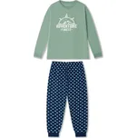 Pánské pyžamo zelené WOLF S2576B Velikost: M