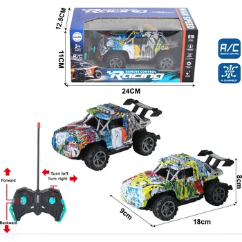 RC model auta Mamido Terénní auto na dálkové ovládání graffiti MT1372