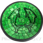 Mísa Talíř Terracota - Delfín skleněná Mozaika / Z205b