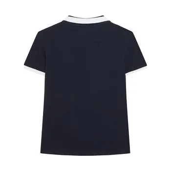 Pánská košile Guess Polokošile L6RP01 KBV51 Tmavomodrá Regular Fit 7Y