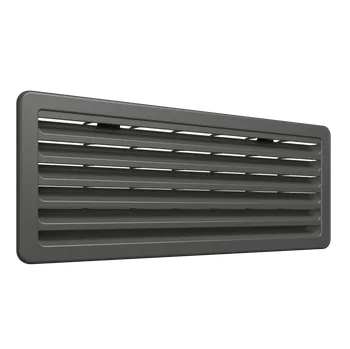 Větrací mřížka Větrací mřížka Vent 186x483, tmavě šedá