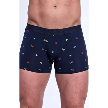 Pánské spodní prádlo Cornette boxerky HE 508/154 - tm. modrá, L (Pánské boxerky Cornette High Emotion)