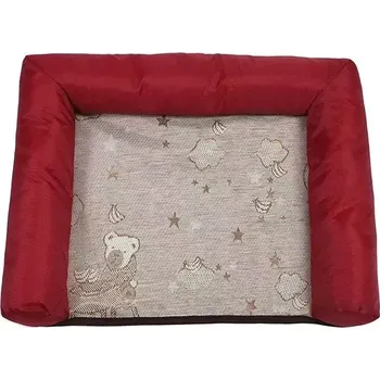 Pelíšek pro psa TopTechnology Prodyšná a chladicí podložka pro domácí zvířata, Specifikace: S (Červená)