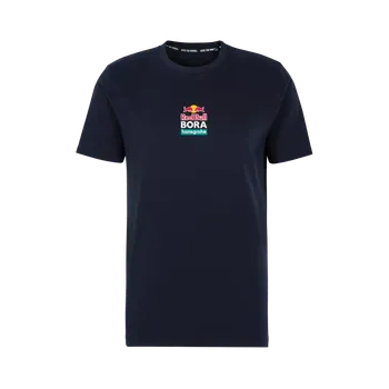Fanouškovské tričko Red Bull Bora Hansgrohe tmavě modré s logem - M