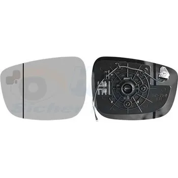 Autosklo Sklo do zrcátka, vnější zrcátko VAN WEZEL 2791835