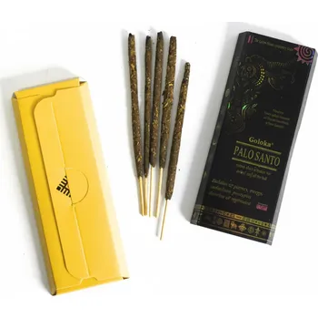 Vonná tyčinka Goloka Vonné tyčinky Animal Spirit Taurus (Býk) – Palo Santo MINI, 8 ks (13 cm)