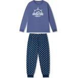 Pánské pyžamo modré WOLF S2576B Velikost: XL