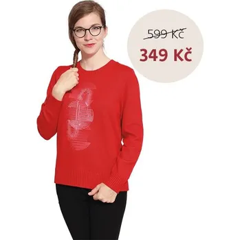Dámský svetr Svetr BULIKA červená S