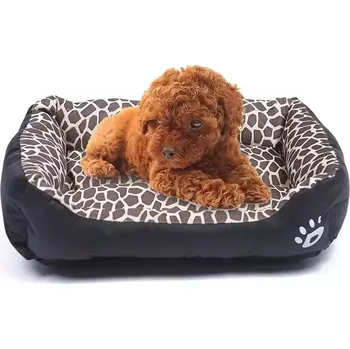 Pelíšek pro psa TopTechnology Domácí pelíšek pro psy Animal Grain 3XL, 110×82×20cm (Amber)