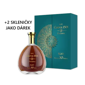 Rum Rum Cueva 1501 30 Sistema Solera 40% 0,7l + 2 skleničky jako DÁREK