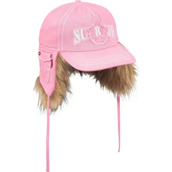 Kšiltovka Supreme True Religion Earflap 5-Panel Pink Velikost: L/XL