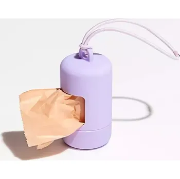 sáček na exkrement TopTechnology Dispenser na pytlíky pro exkrementy psů - fialový