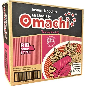 Omachi Pork Rib Stew Instant Noodle Box 30x79g