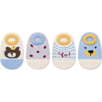 Dámské ponožky Protiskluzové síťované ponožky - MODRÉ - PROUŽKY - (3-5 let) L (Značka: ROYGCBP)