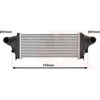 Chladič motoru Chladič turba VAN WEZEL 30004551