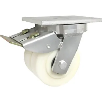 Pojezdové kolečko Polyamidové zdvojené kolo pro vysoké zatížení 125 mm ZABI