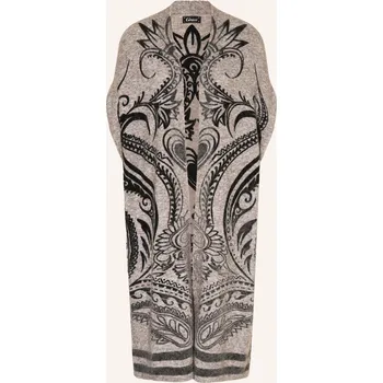 Dámský svetr Grace Dámský Pletený Obal, černošedá / černá, 40