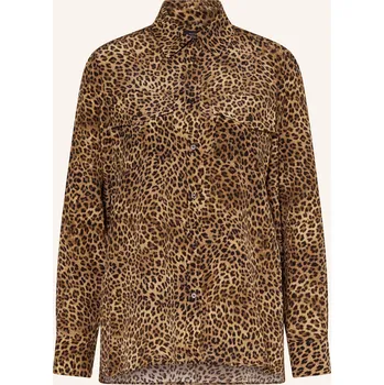 Dámská halenka Weekend Max Mara Dámská Hedvábná Košile Lemma, velbloudí /...