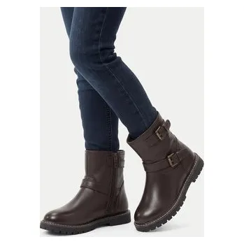 Dámské kozačky Badura Kozačky 9K7518 Hnědá 29