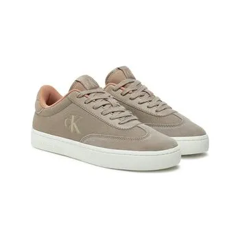 Oblečení a móda Calvin Klein Jeans Sneakersy Classic Cupsole Low Mix Mg Wn YW0YW01636 Béžová 40