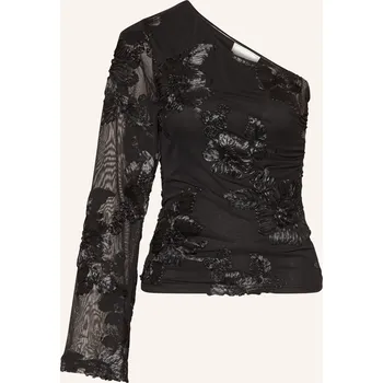 Neo Noir Dámská Jednoramenná Halenka Friana Ze Síťoviny,...