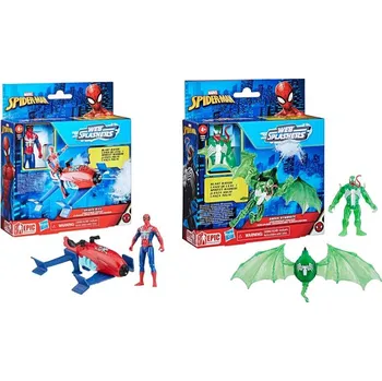 Figurka Spider-Man Web Splashers – stříkající autíčko - více druhů