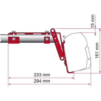 Adaptér F45/F43 Kit Roof Rail - na střešní lištu