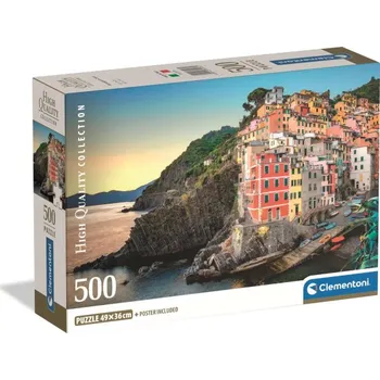 Puzzle Clementoni - Puzzle 500 Pobřeží Riomaggiore
