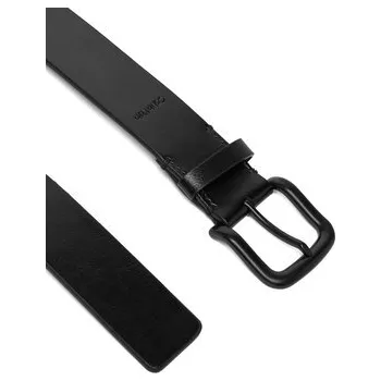 Módní doplněk Pánský pásek Calvin Klein Round Buckle Tumbled 35 Mm LV04D7041G Černá 90