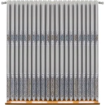 Záclona Fliying Luxusní hotová kusová záclona Marcela bílá 400x250 cm