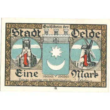 OELDE. 1 Mark 1920.