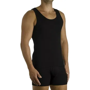 Pánské tílko Tílko Pleas hladké 85049 - černá velikost XXL