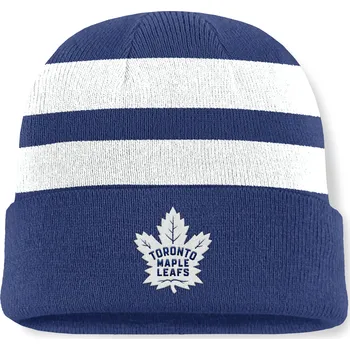 Čepice Fanatics Pánská zimní čepice Toronto Maple Leafs NHL Swipe Cuffed Beanie