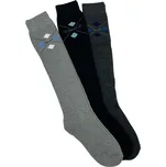Pesail Pánské vysoké termo podkolenky 3 páry Velikost: 43-46