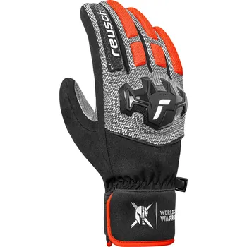 Reusch Worldcup Warrior R-TEX® XT - black/silver/fluo red 8