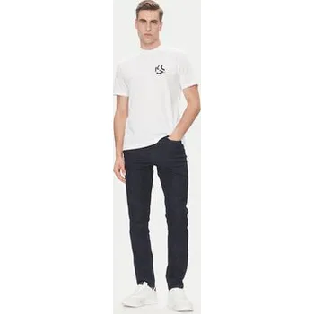 Karl Lagerfeld Jeans Jeansy A2M10123 Tmavomodrá Slim Fit 30_32
