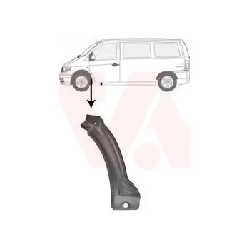 Blatník karosérie Blatník VAN WEZEL 3078155