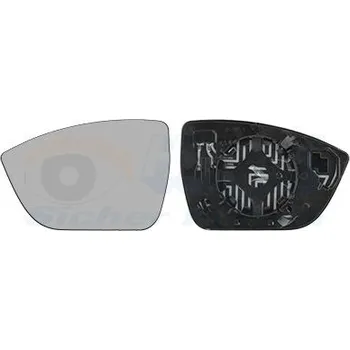 Autosklo Sklo do zrcátka, vnější zrcátko VAN WEZEL 4907837