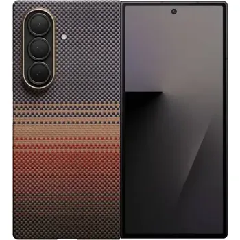 Telefonní příslušenství Pitaka Ultra-Slim kryt pro Samsung Galaxy Z Fold7 Sunset (FSFold7)